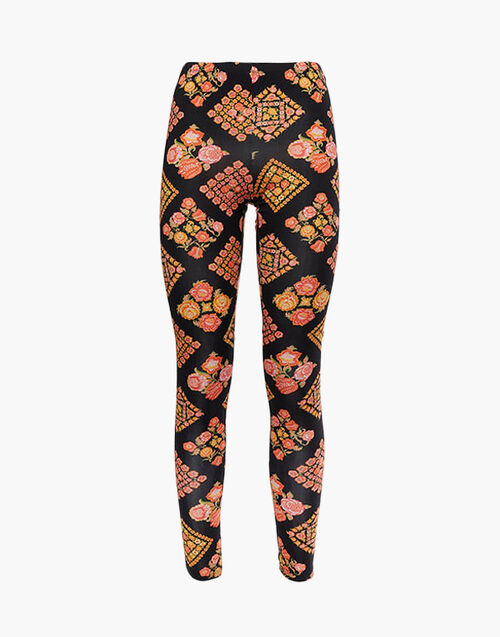 La DoubleJ Leggings Cowgirl Nero TRO0013JER005COW0006