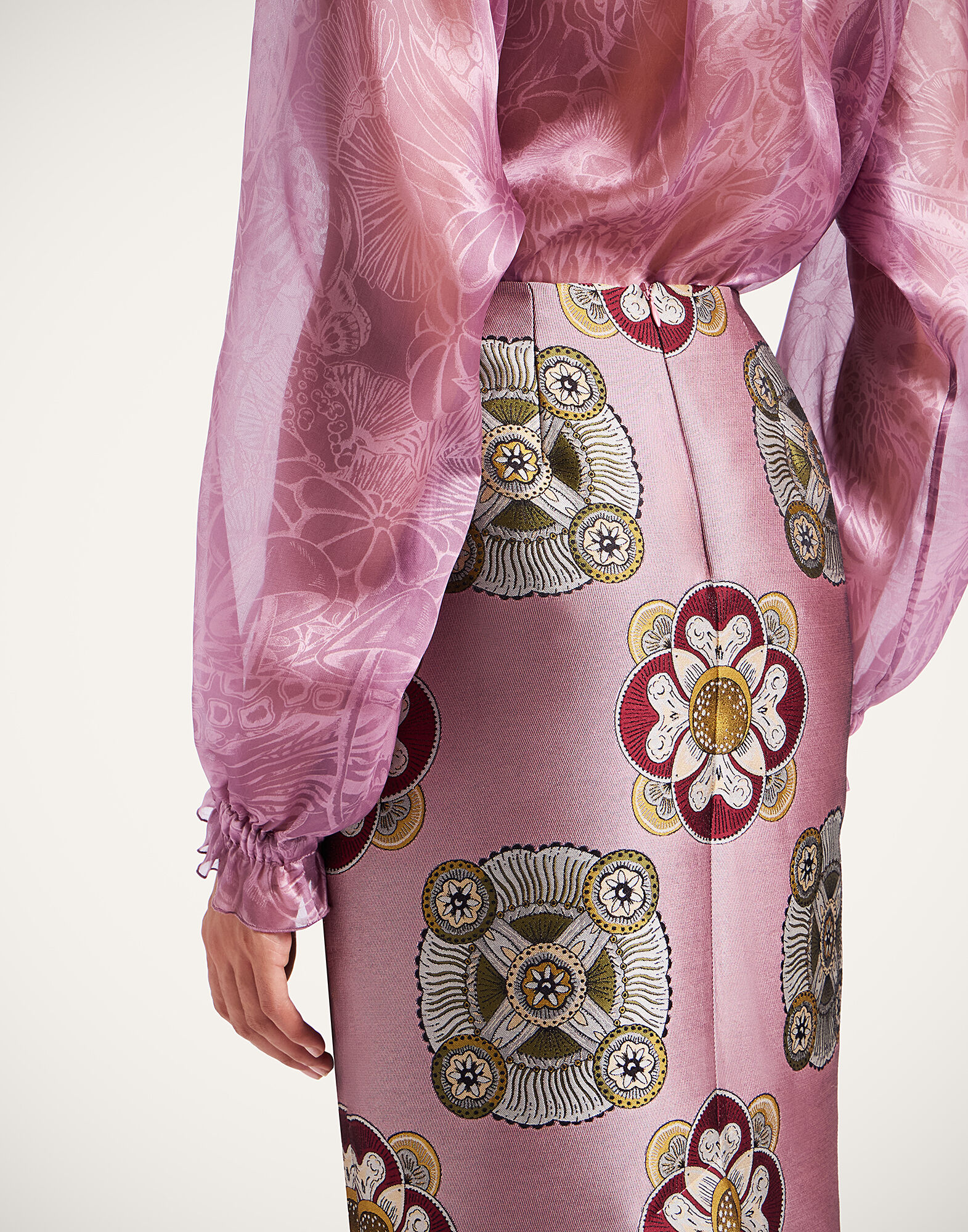 La DoubleJ Pencil Skirt Nucleus Dusty Pink SKI0011JCQ114NUC03PI10