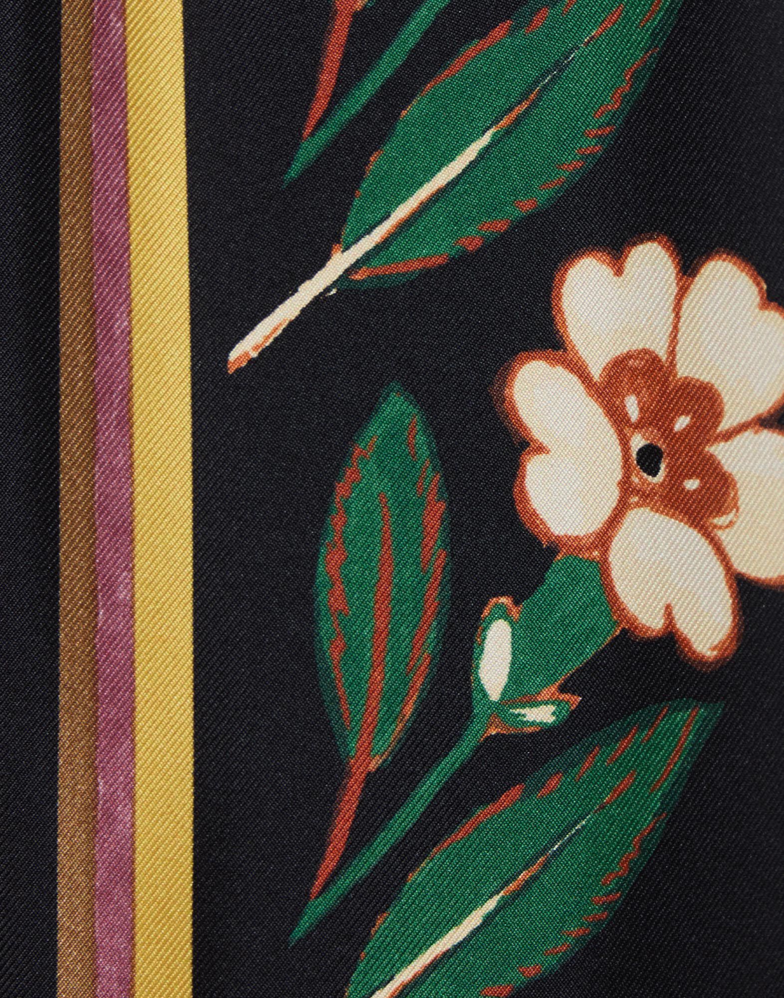 La DoubleJ Palazzo Pants Dazed Plac&eacute;e Black TRO0026SIL001DAZ01BL01