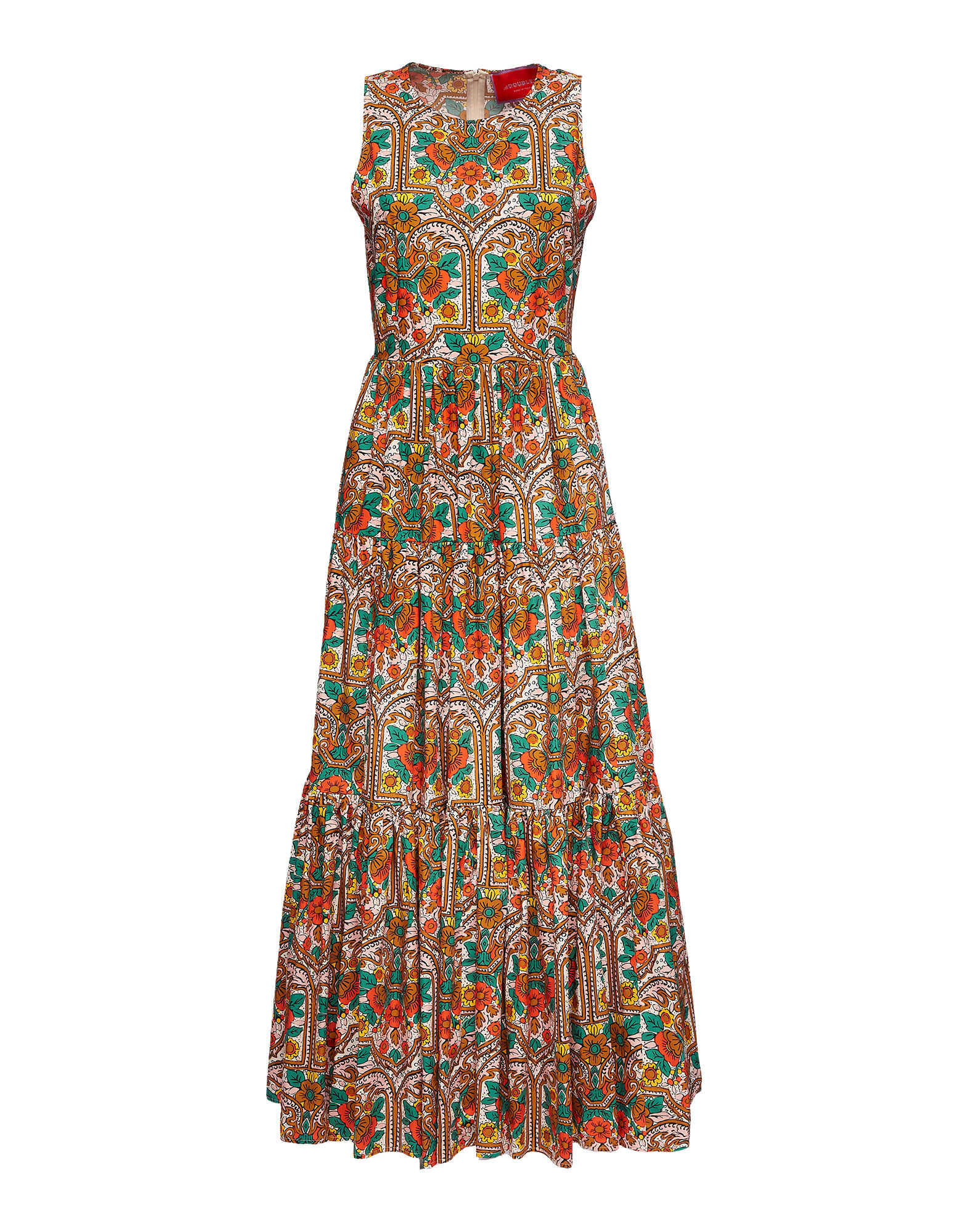 La DoubleJ Sleeveless Big Dress Corte White DRE0185COT039CRT02OR04