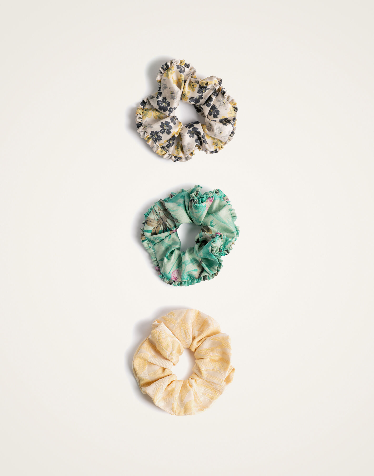 La DoubleJ Scrunchie Set Mixed Prints SCS0001MIX002MIX08MU01