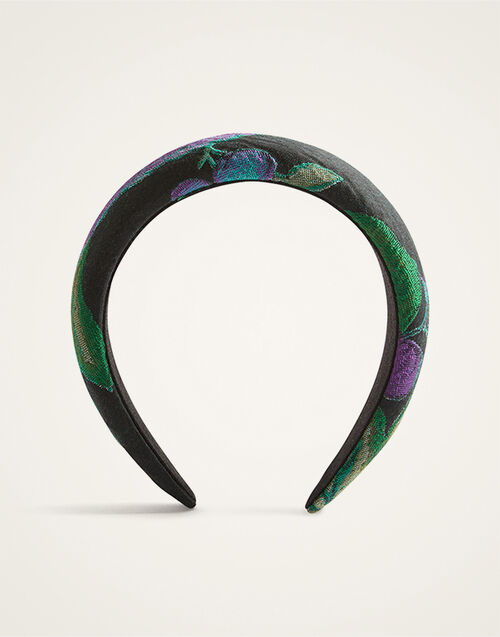 La DoubleJ Medici Headband Botanical Black HEB0017JCQ144BOT01BL01
