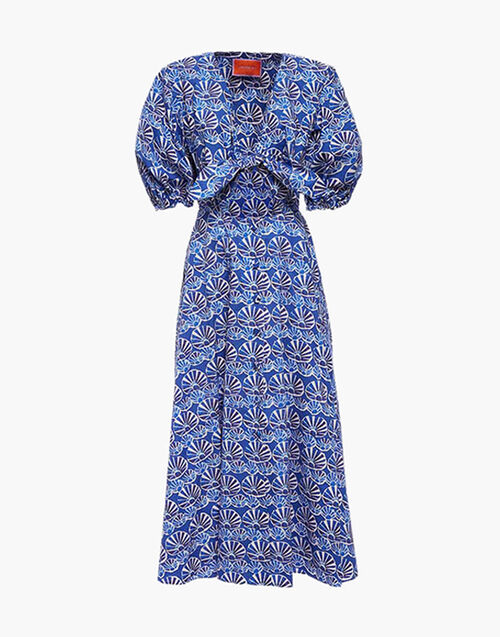 La DoubleJ Peek-A-Boo Dress Conchiglie DRE0356COT001COH0001