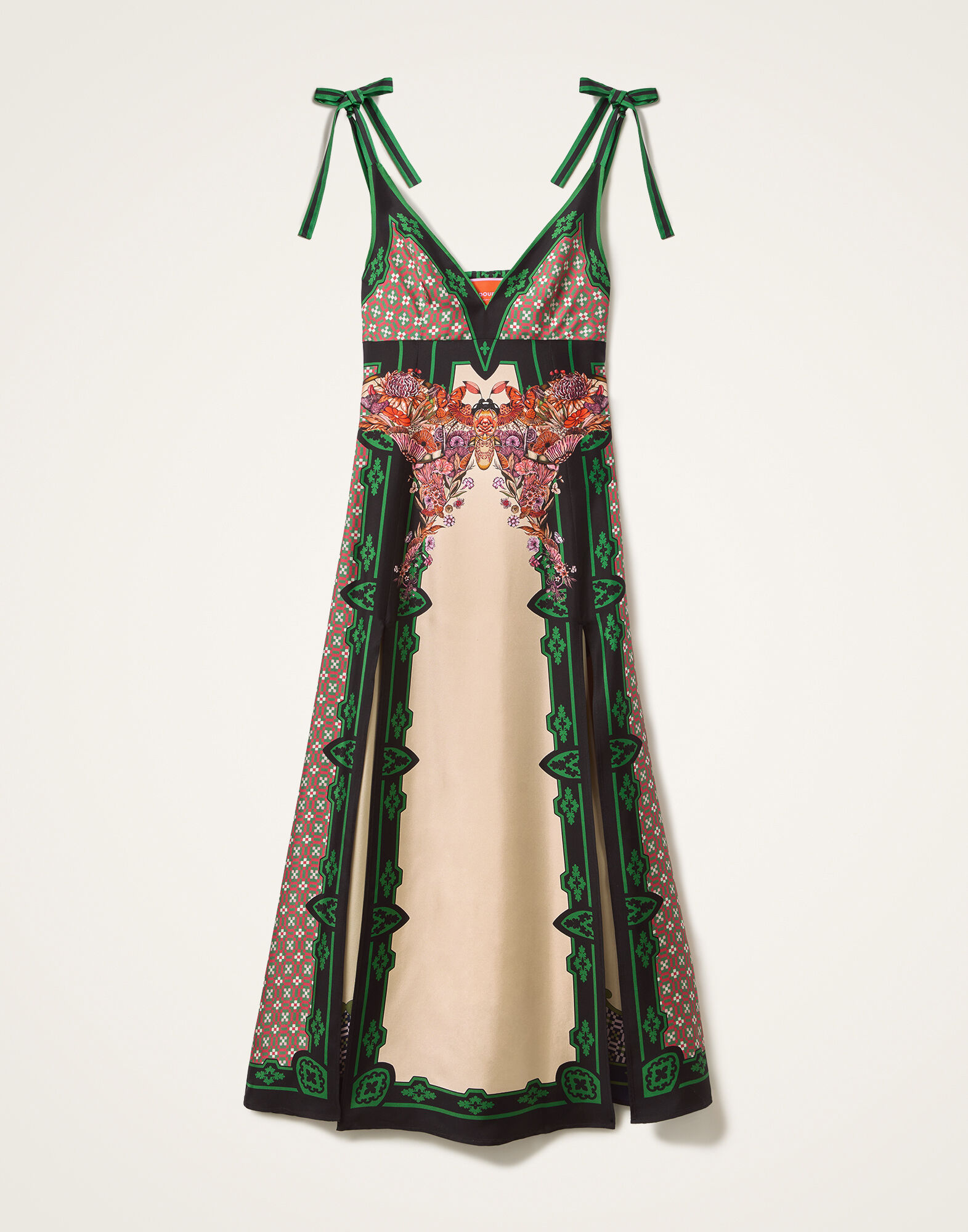 La DoubleJ La Favorita Dress Mariposa Plac&eacute;e Ivory DRE0764SIL017MAR07WH04