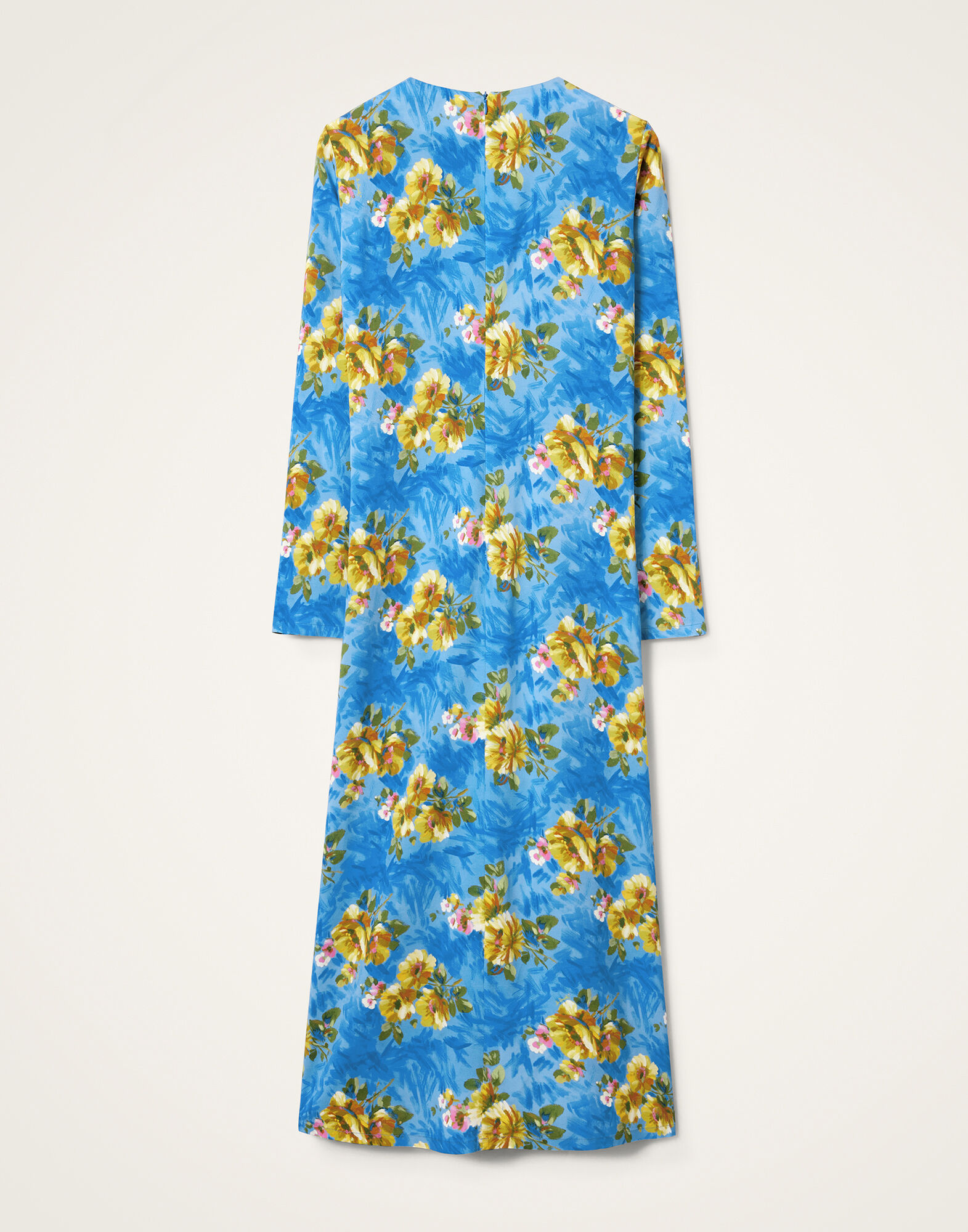 La DoubleJ Long Sleeve Swing Dress Riptide Light Blue DRE0184VIS001RIP01BU01