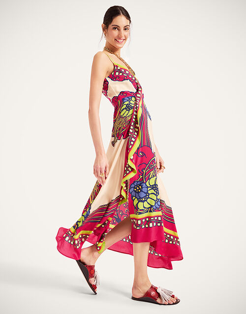 La DoubleJ Turn Around Dress Lemuria Placée Pink DRE0905CRE002LEM02PI01