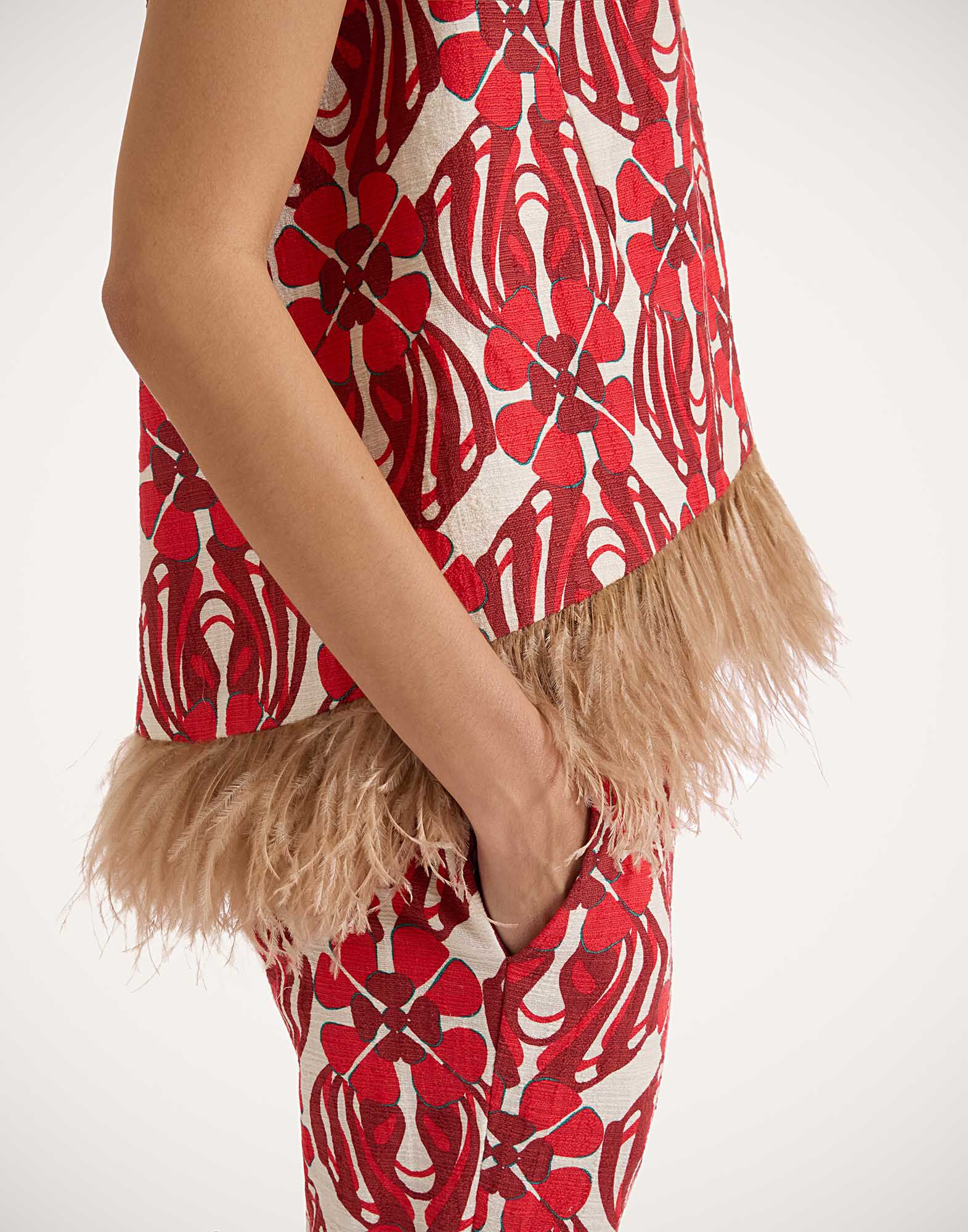 La DoubleJ 24/7 Pants Clover Red TRO0069COT005CLO05RE01