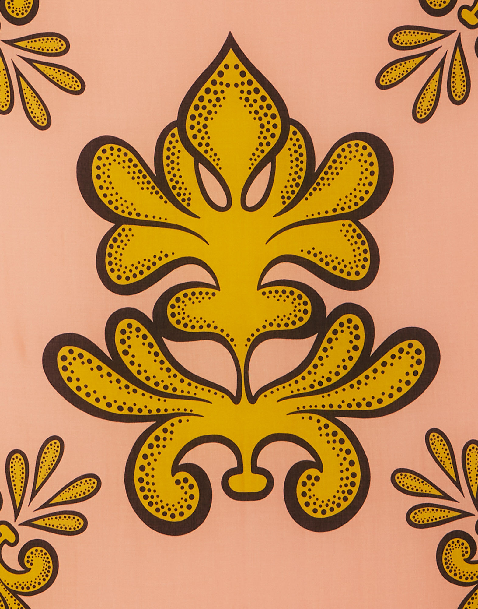 La DoubleJ Foulard 140 Herald Fuchsia SCA0060MOS001ALD01PI03