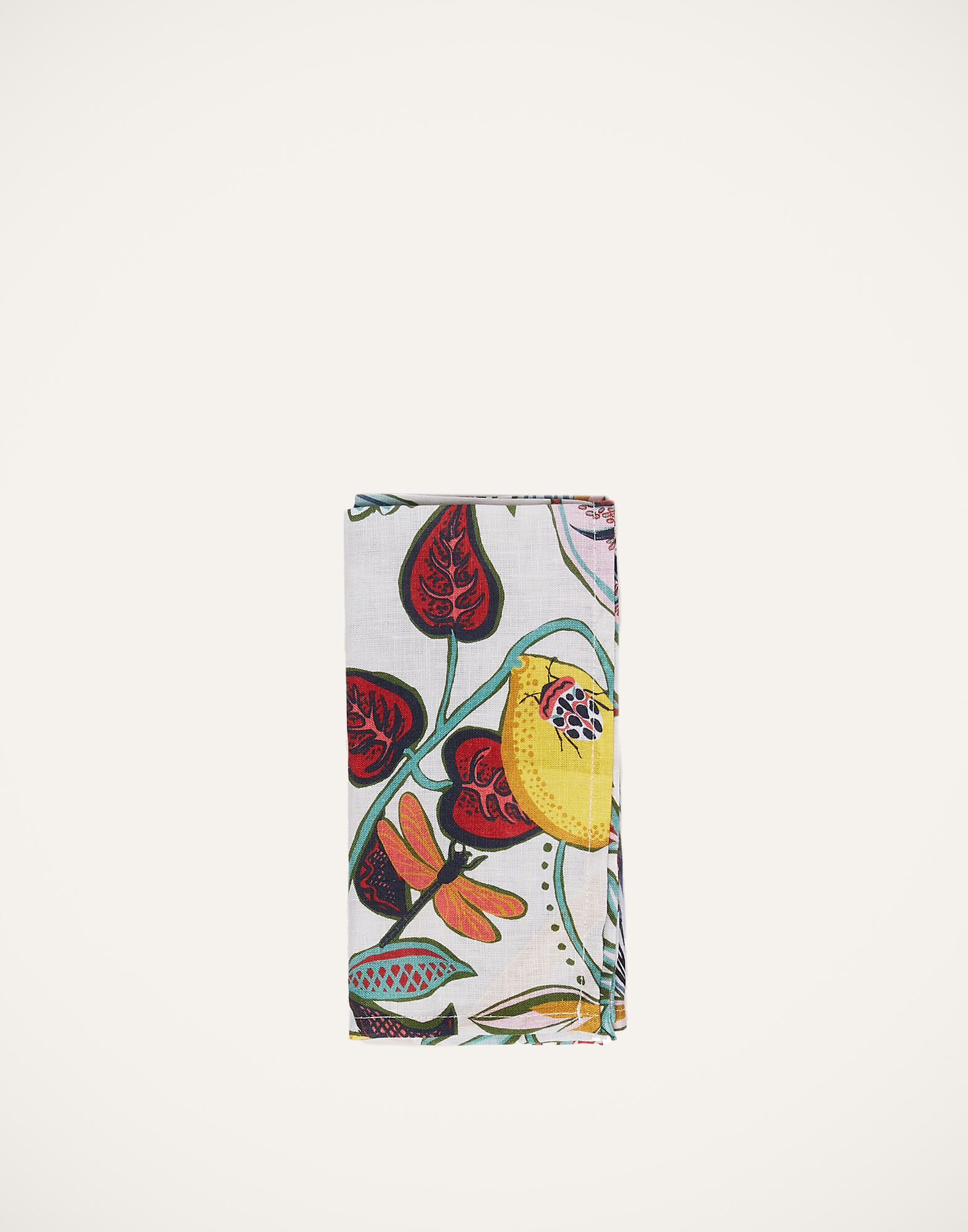 La DoubleJ Large Napkins Set Of 2 Botanical NAP0006LIN001BOT0005