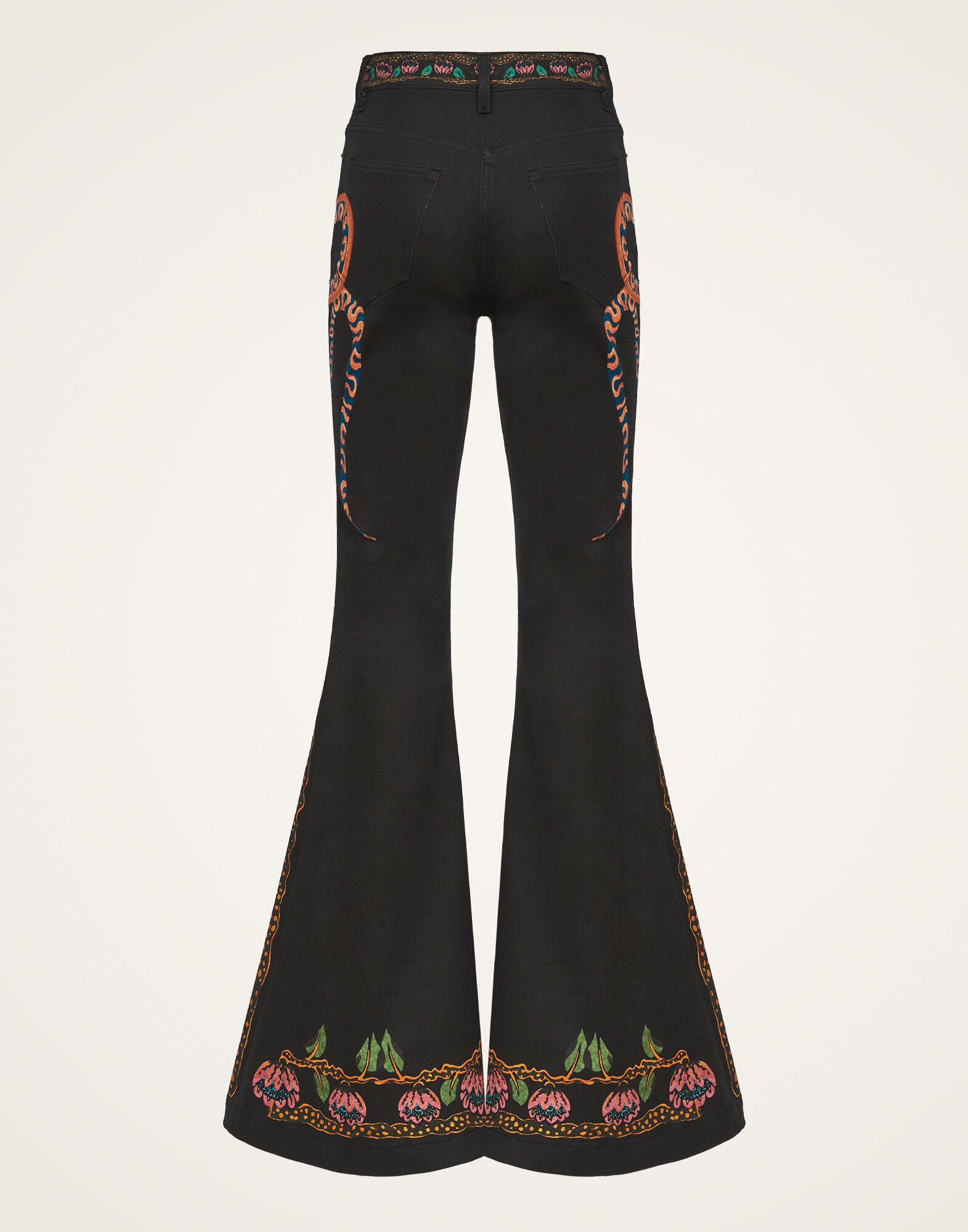 La DoubleJ Superflare Jeans Eve Black TRO0126DEN001EEC01BL01