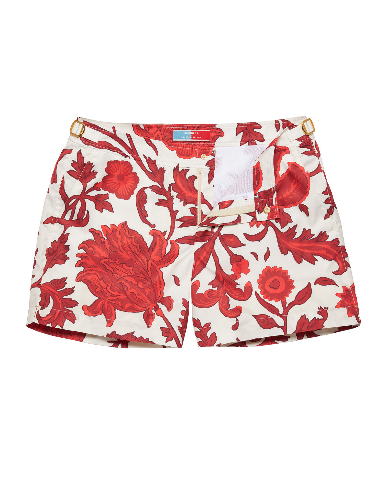 La DoubleJ Setter Swim Shorts Dragonflower Red SWI0089POL010DRE01RE01