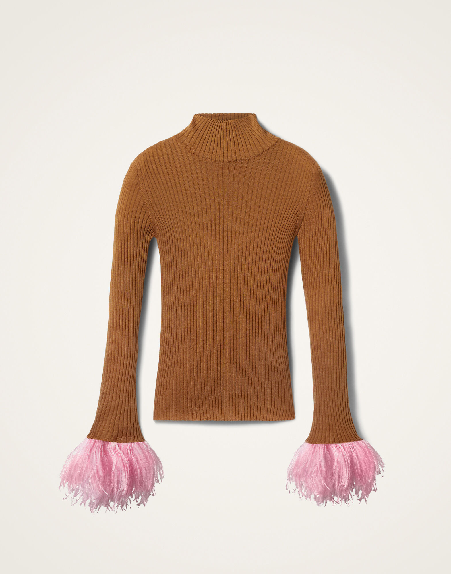 La DoubleJ High Kick Top Camel PUL0167KNI091VA194BR04