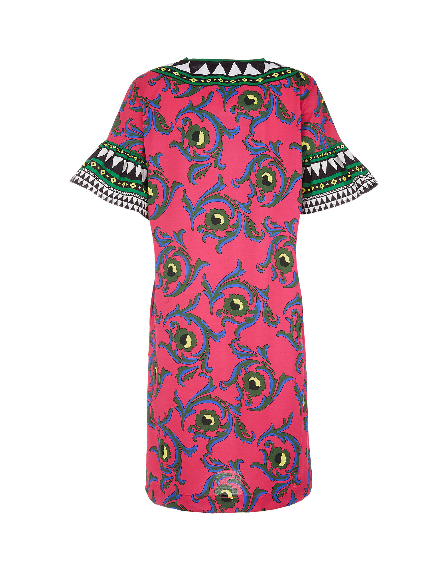 LaDoubleJ Walk The Dog Dress Cartwheel Fuxia DRE0263JER009CRW0003