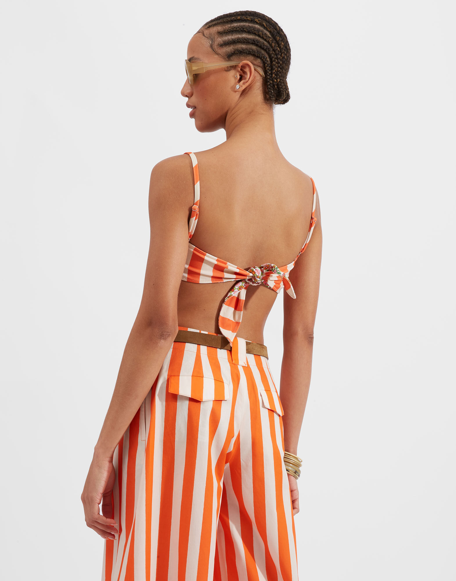 La DoubleJ 3-Way Bandeau Top Riviera SWI0021LYC001RIV01OR02