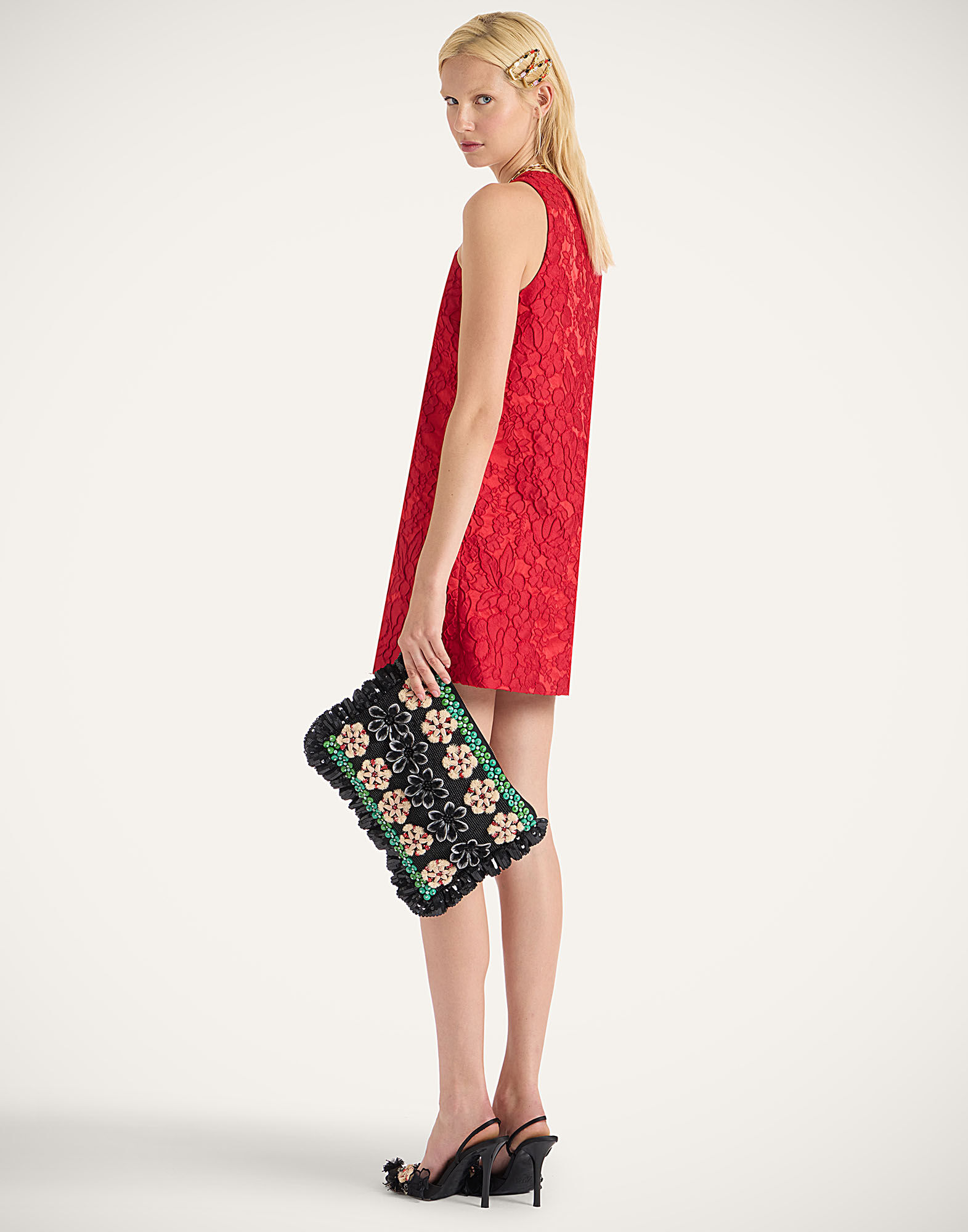 La DoubleJ Racer Mini Dress Peony Red DRE0907JCQ111PEO04RE01