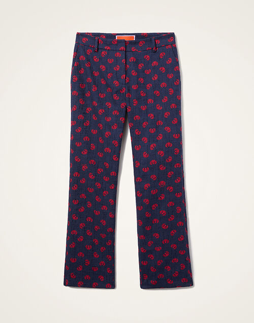 La DoubleJ 24/7 Pants Talismania Blue TRO0069COT005TAL01BU03