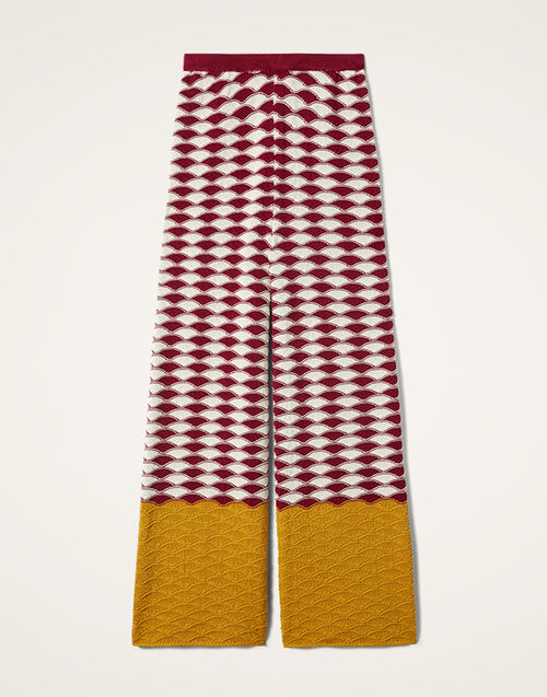 La DoubleJ Sunset Pants Multicolor Red & Yellow TRO0159KNI152VA349RE01