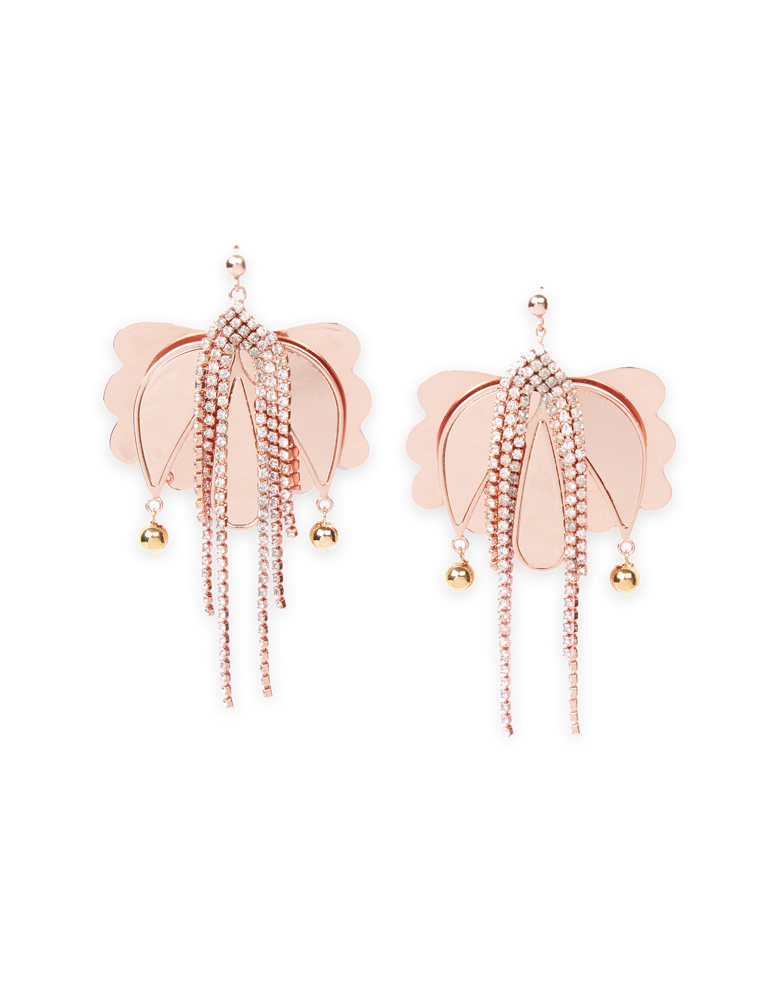 LaDoubleJ Tulip Earrings Oro Rosa EAR0004BRA001GOL0002