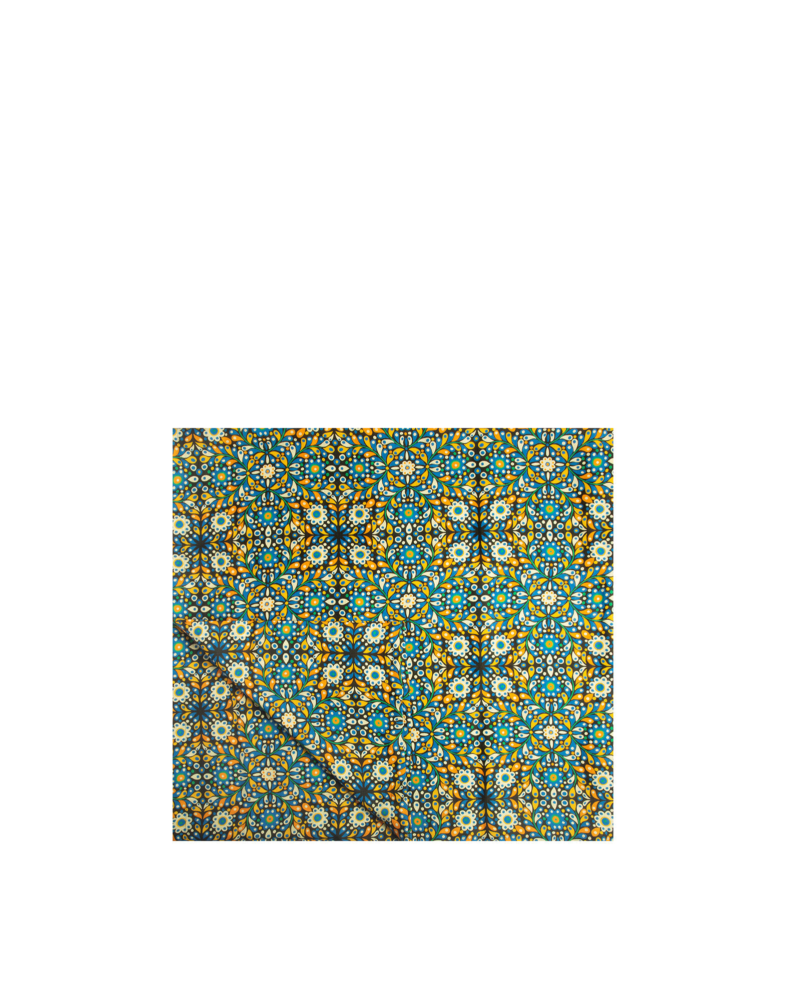 La DoubleJ Medium Tablecloth (180x280) Confetti Blu TBC0002LIN001CON0002