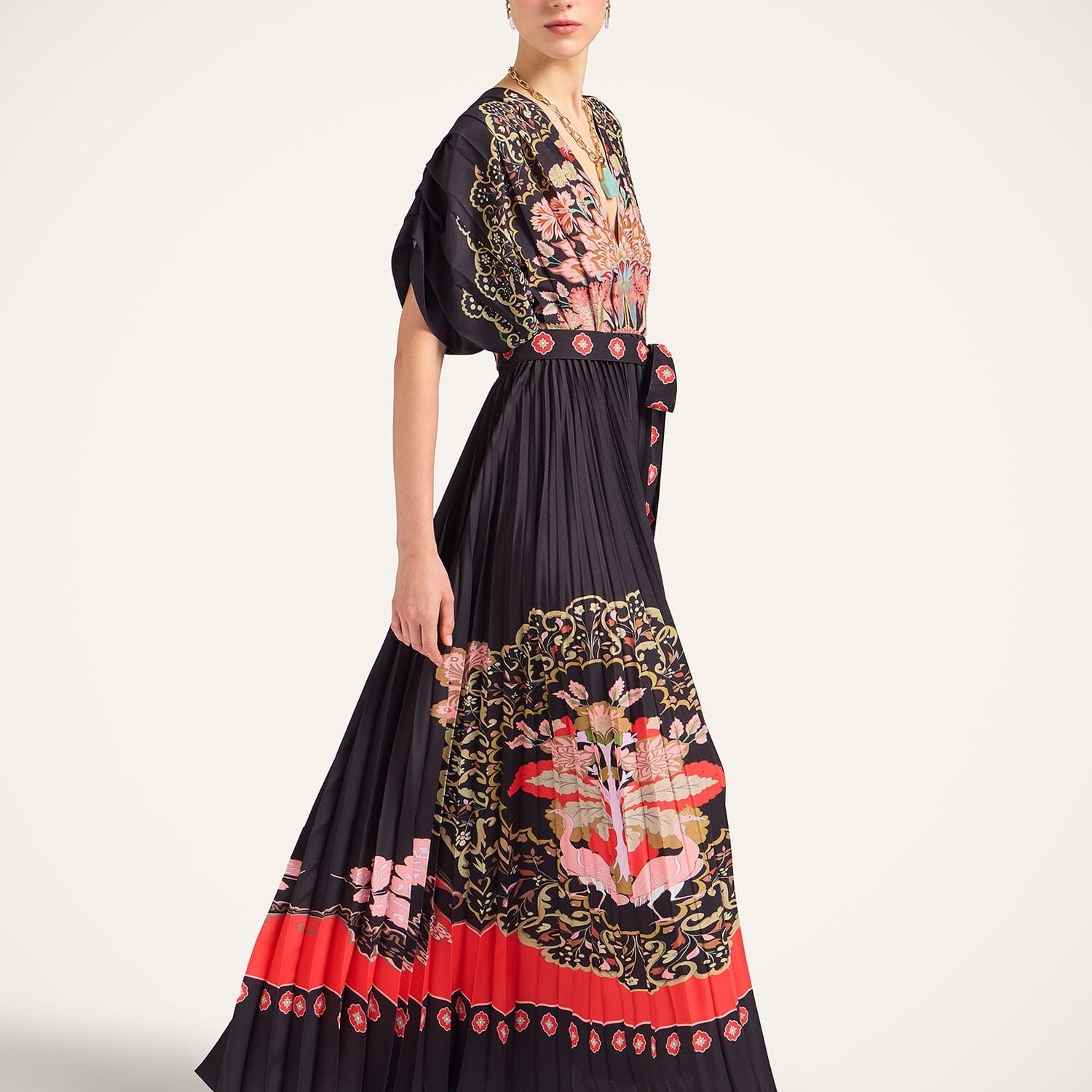La Double J Accordion Dress