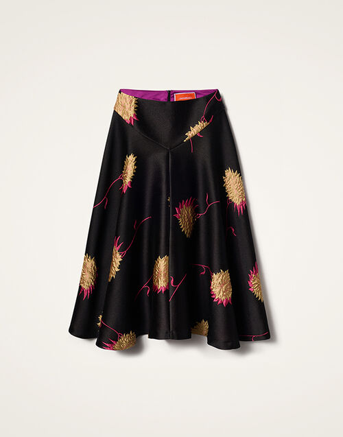 La DoubleJ Milano Skirt Derby Black SKI0072JCQ108DER02BL01