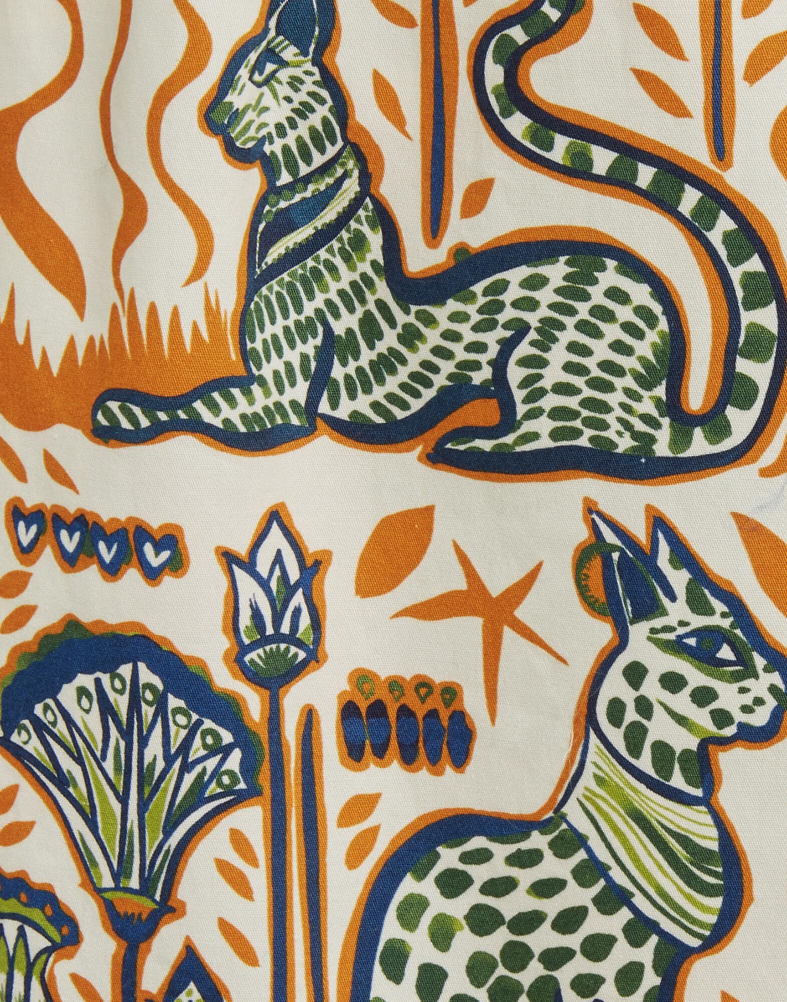 La DoubleJ Tgif Short Sleeve Dress Bast Ivory DRE0586COT006BAS01WH04