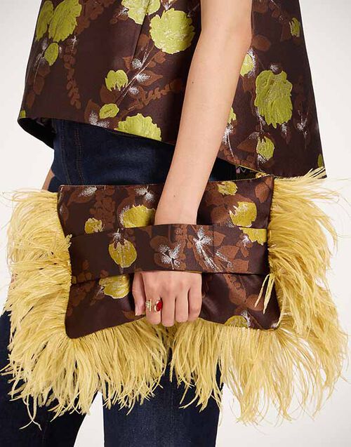 La DoubleJ Party Pochette Devon Brown BAG0069JCQ141DEV05BR02