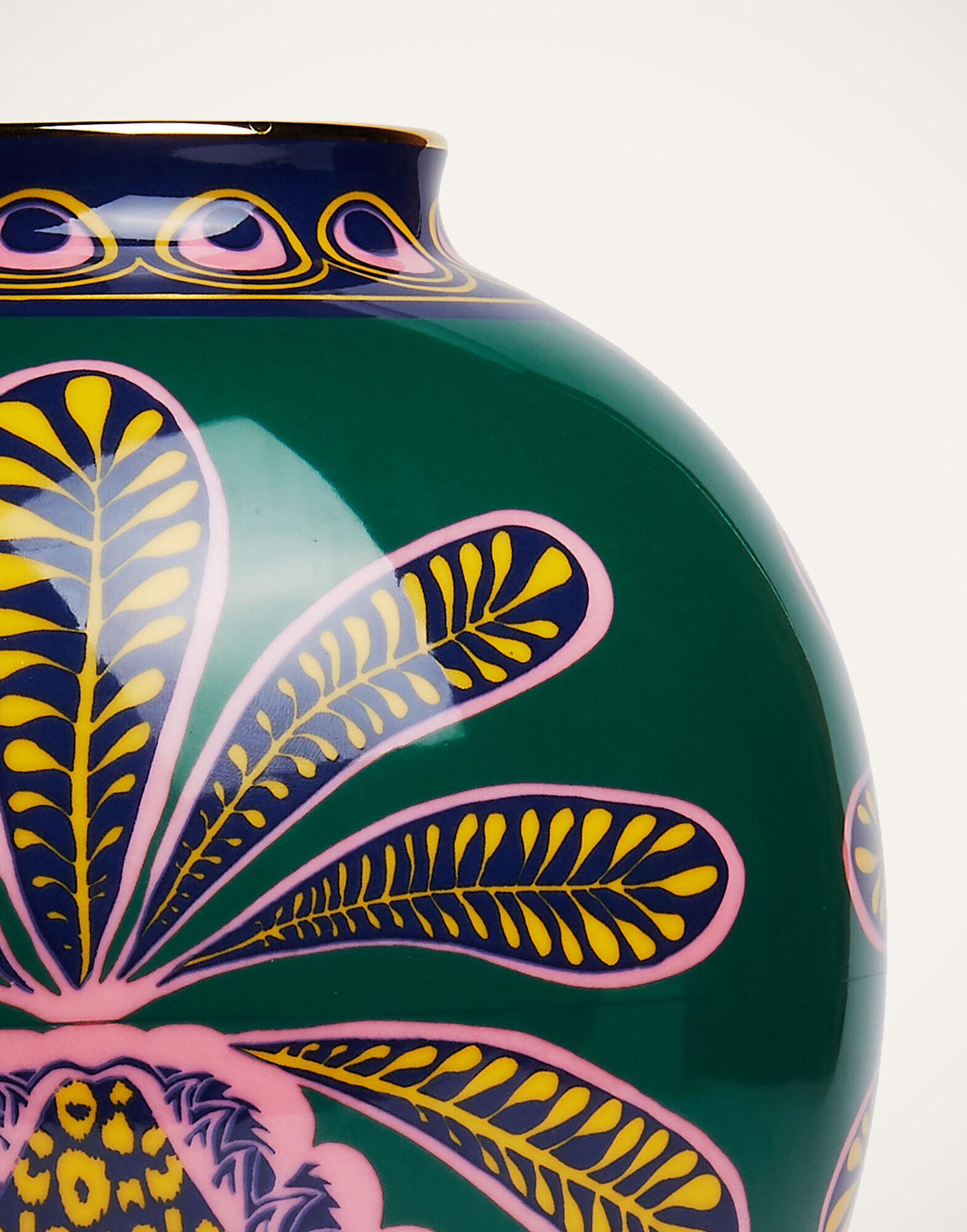 La DoubleJ Bubble Vase Big Pineapple Verde VAS0003CER001PNP0012