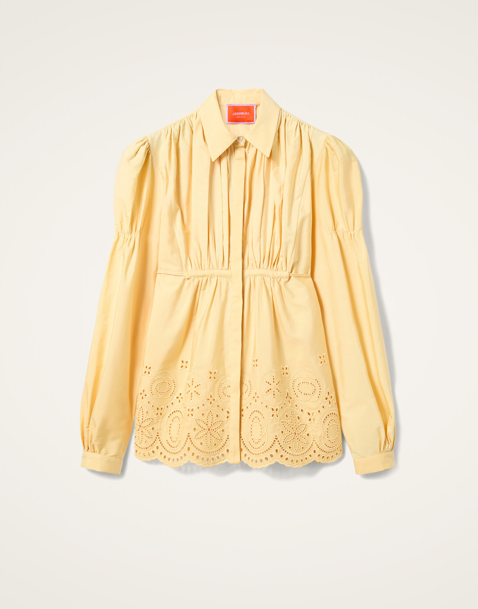 La DoubleJ Franca Shirt Eclipse Light Yellow SHI0128SAN005ECL03YE01