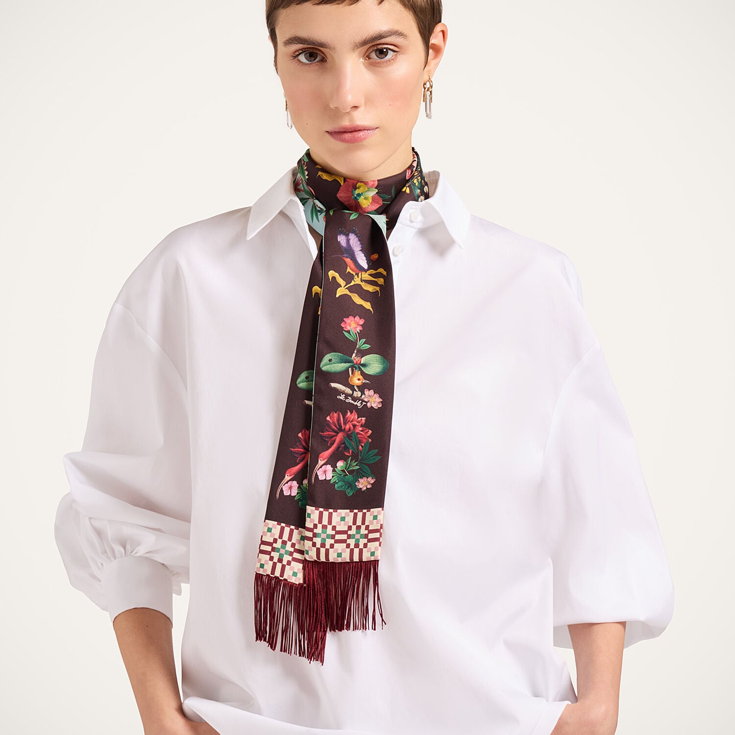 La Double J Skinny Scarf