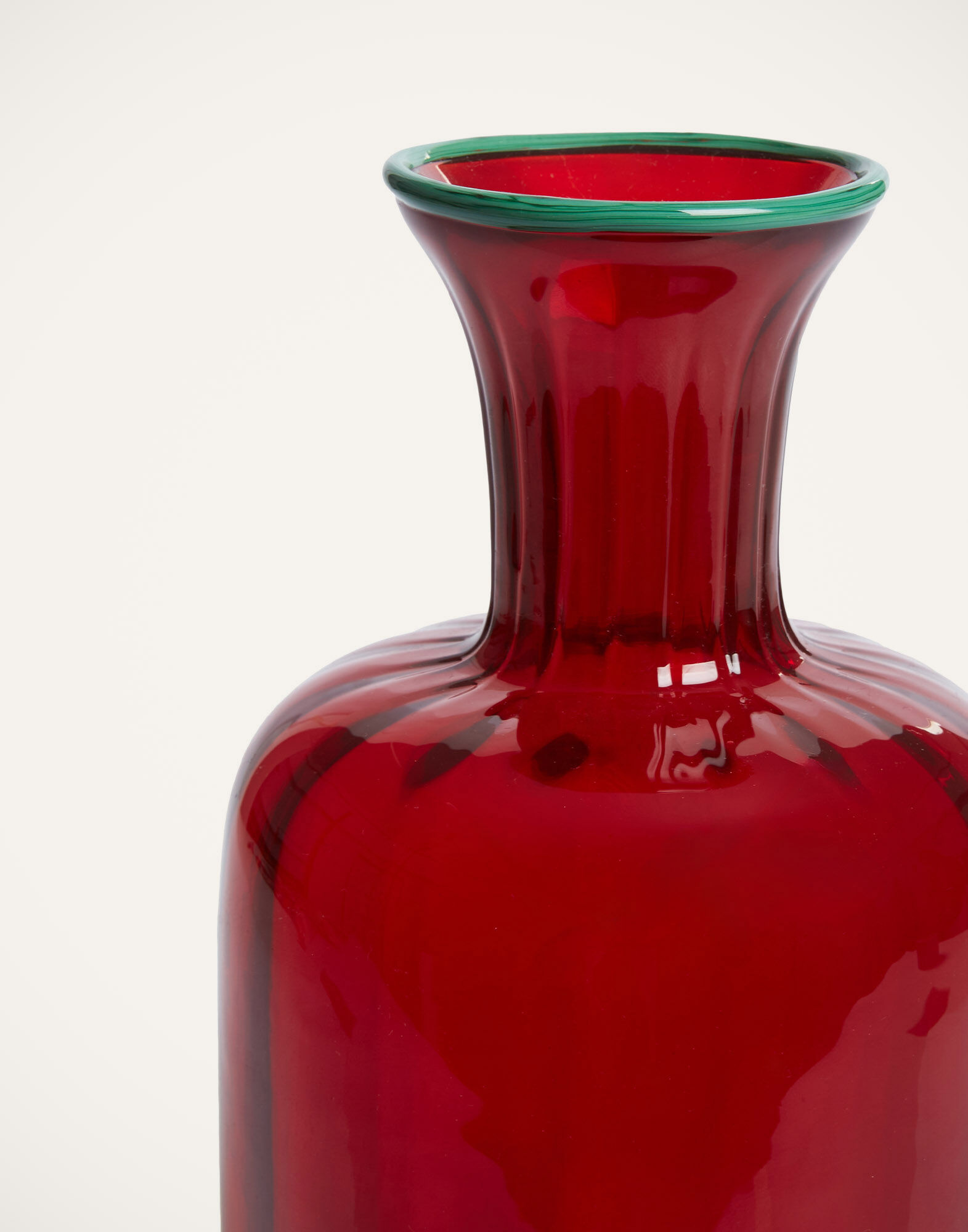 La DoubleJ Murano Carafe Red GLA0009MUR001RED0001