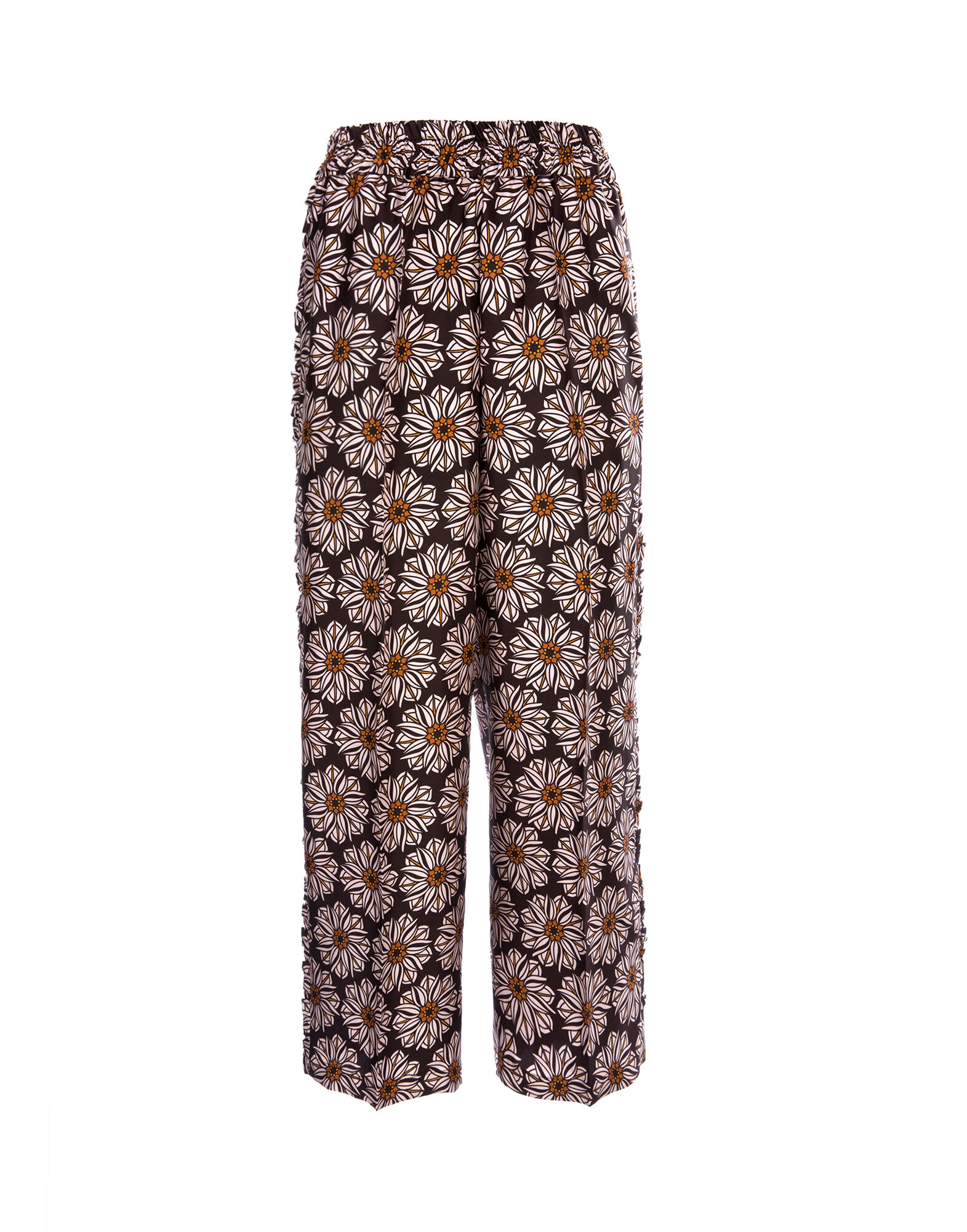 LaDoubleJ Ruffle Pants Girasoli TRO0002SIL001GIR0001