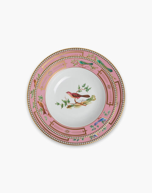 La DoubleJ Miniscalchi Soup & Dinner Plate Set 18k Gold Antique Miniscalchi DIS0055CER001MIN0003