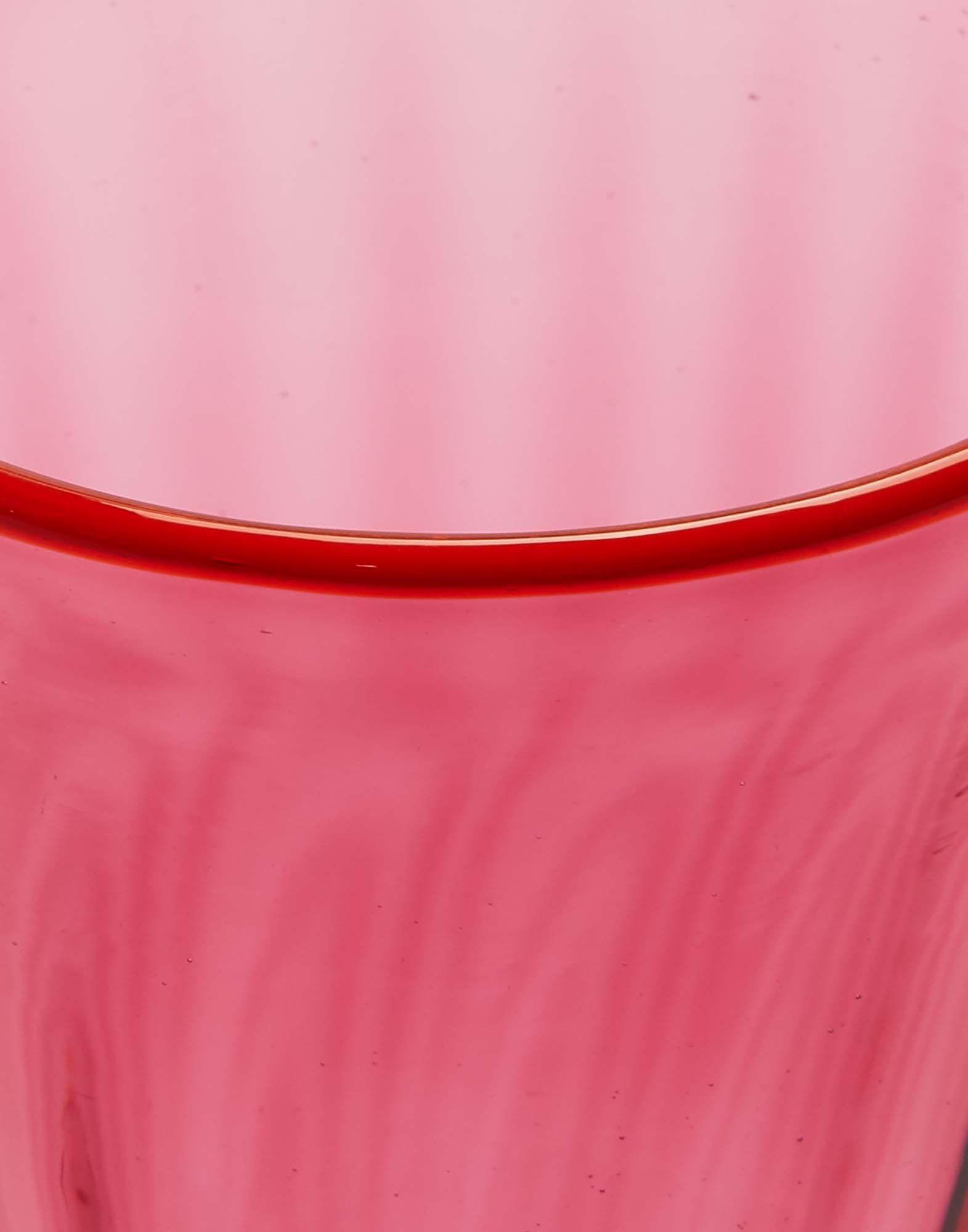 La DoubleJ Rainbow Glass Set of 2 Fuxia GLA0014MUR001FUC0001