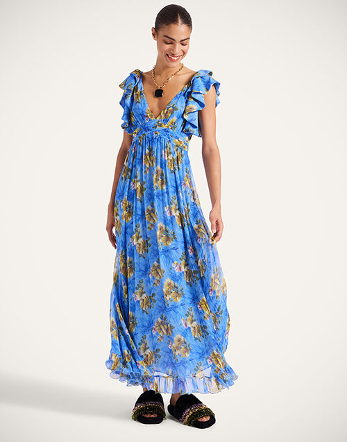 La DoubleJ Penelope Dress Riptide Light Blue DRE0906CRE009RIP01BU01