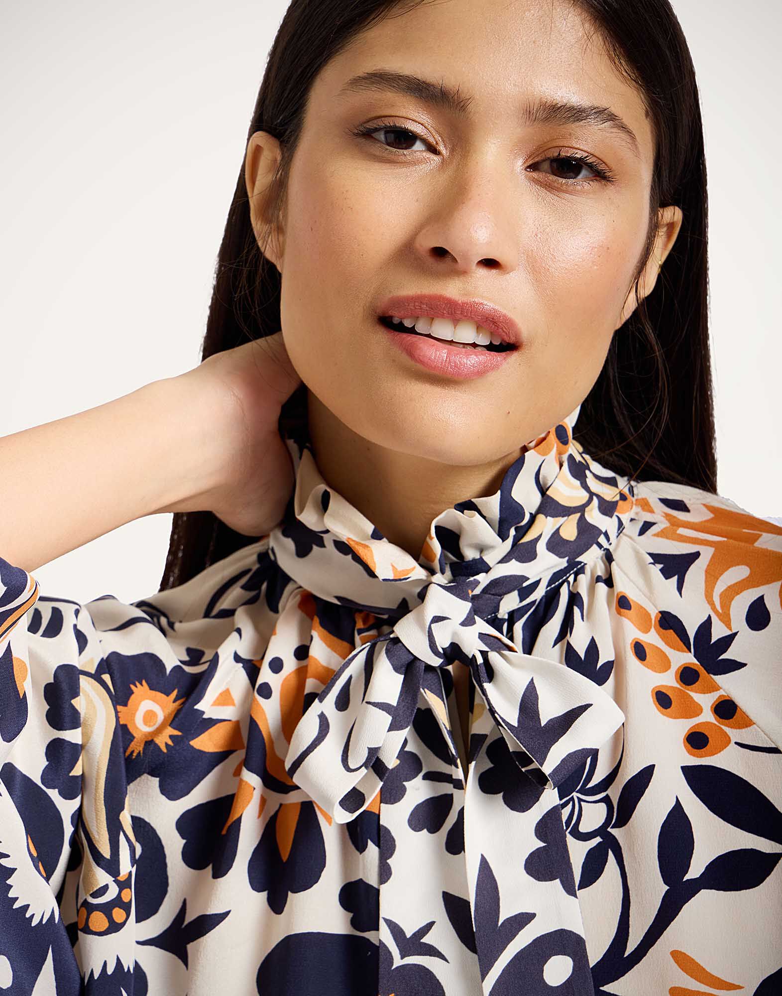 La DoubleJ Cerere Blouse Selva White SHI0120VIS019SEL06WH01