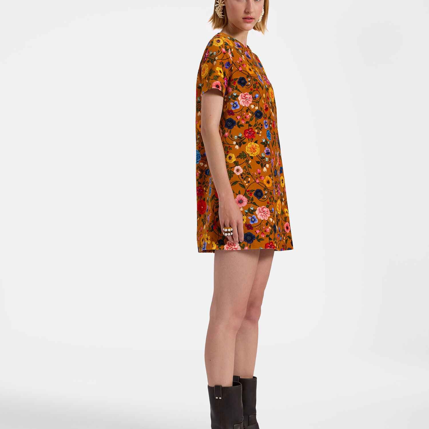 LA DOUBLEJ MINI SWING DRESS