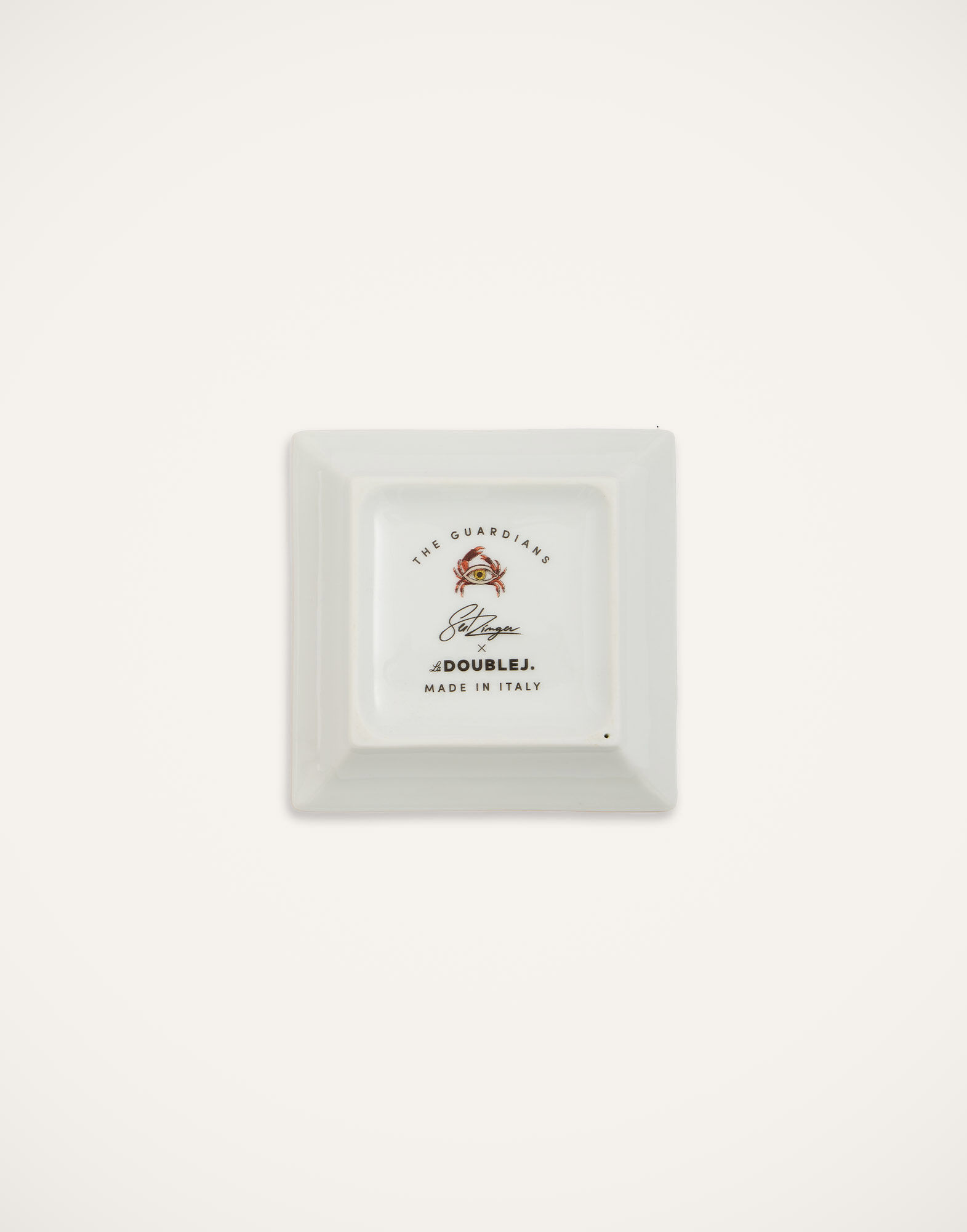 La DoubleJ Mini Trinket Tray The Crab Midnight Blue TRI0009CER001CRB07BU04