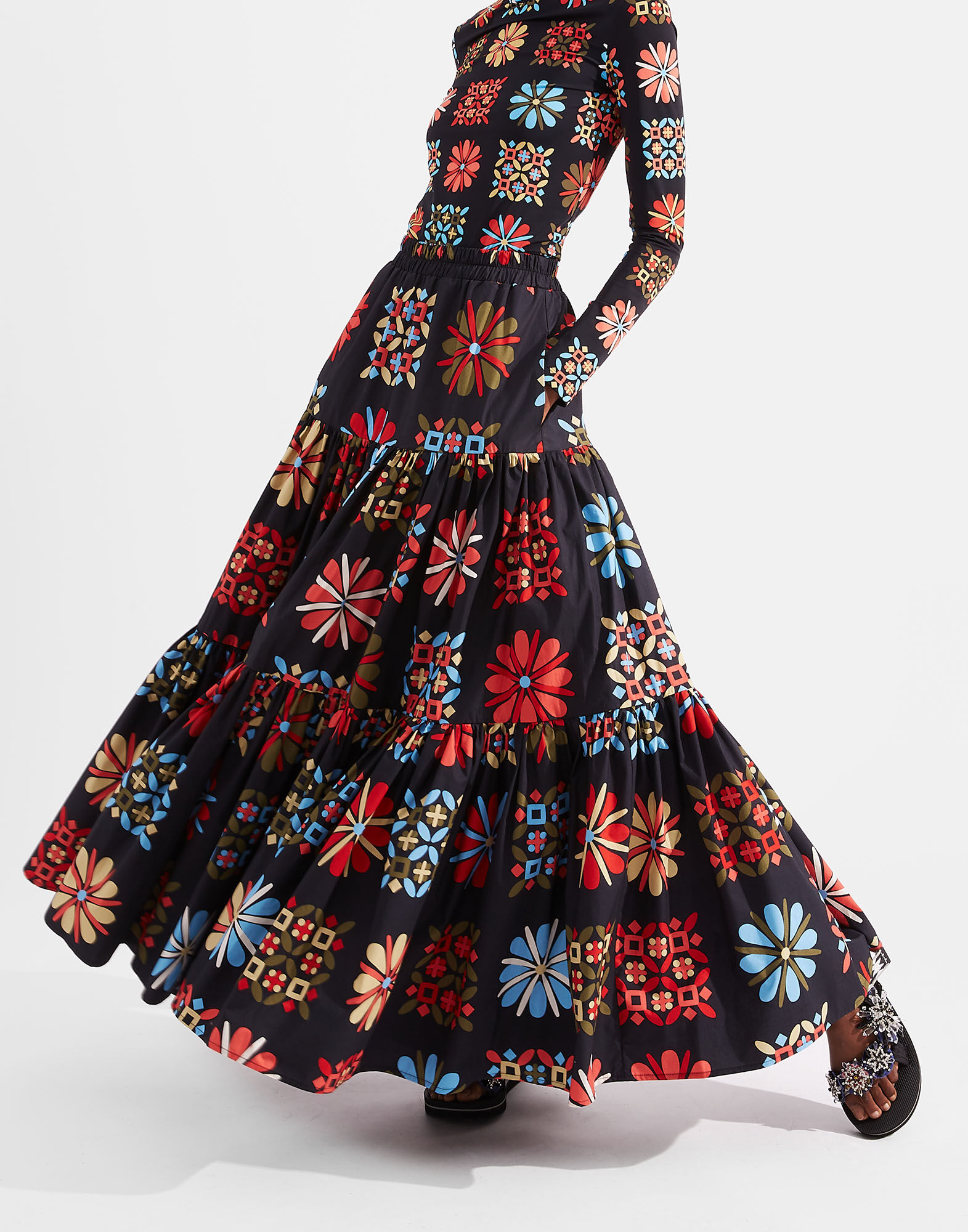 LaDoubleJ Big Skirt Vetrata Grande SKI0001COT001VET0003