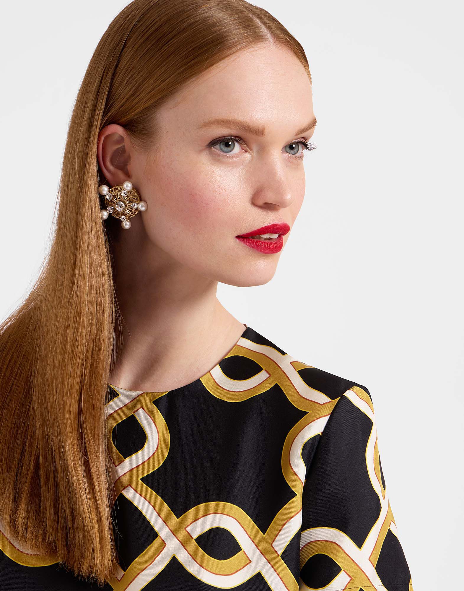 La DoubleJ Swing Dress Tackle Black DRE0316SIL001TAC01BL01