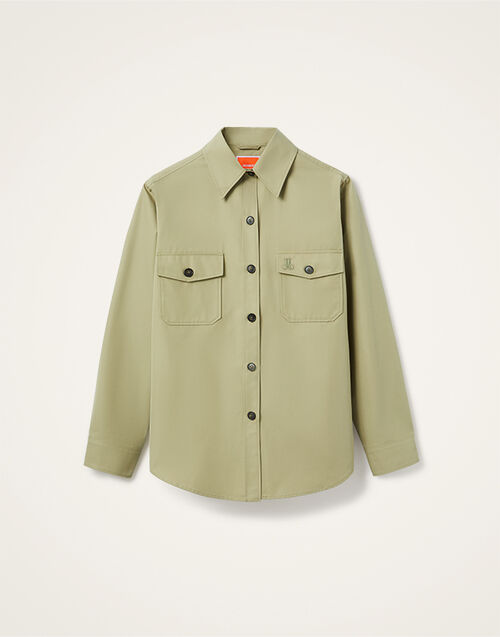 La DoubleJ Divine Jacket Solid Salvia JAC0142COT067SOLIDGR06