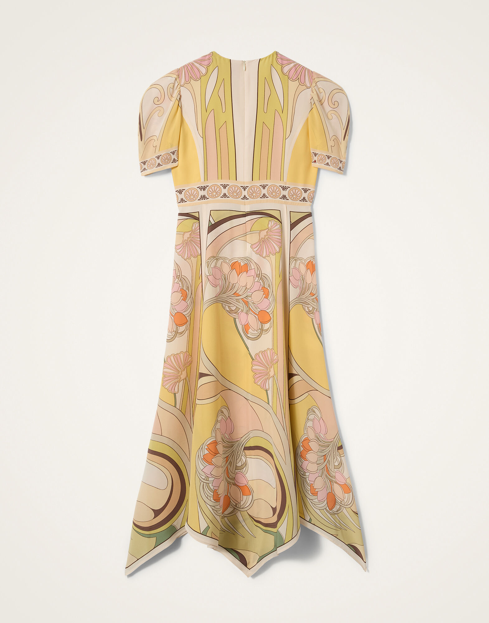 La DoubleJ Cherie Scarf Dress Tulip Plac&eacute;e Pale Pink DRE0936CRE002TUL07PI02