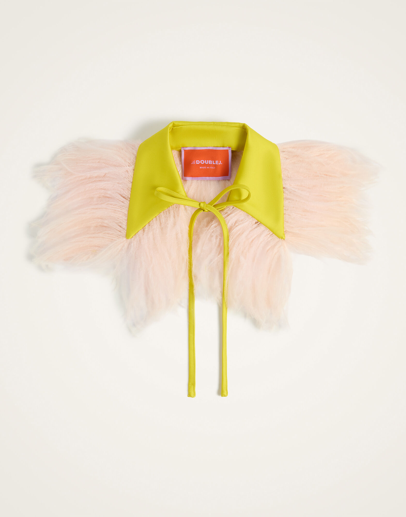 La DoubleJ La Scala Collar Solid Yellow SCA0101SIL027SOLIDYE03
