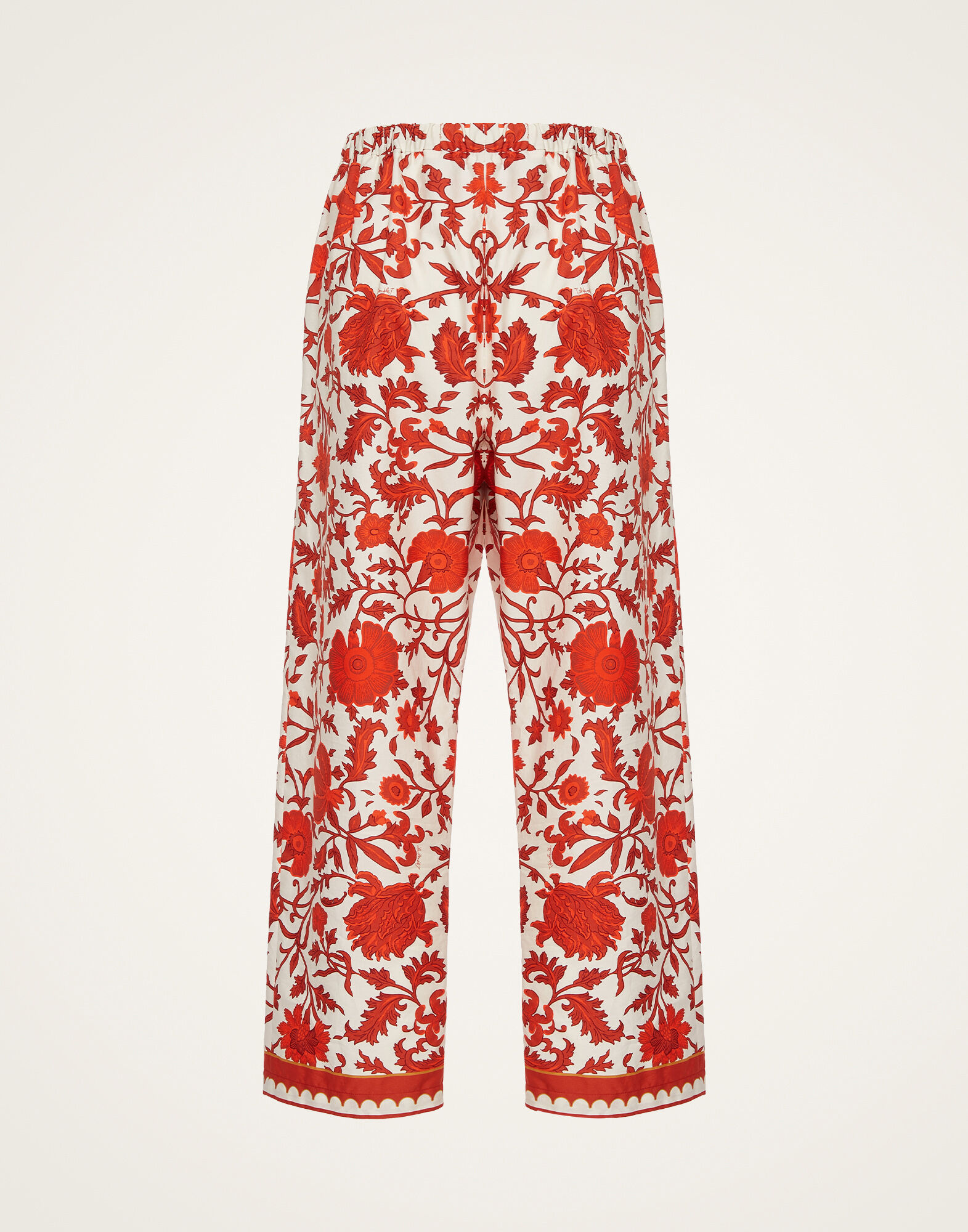 La DoubleJ Drawstring Pants Dragonflower Mini Red TRO0053COT039DRE02RE01