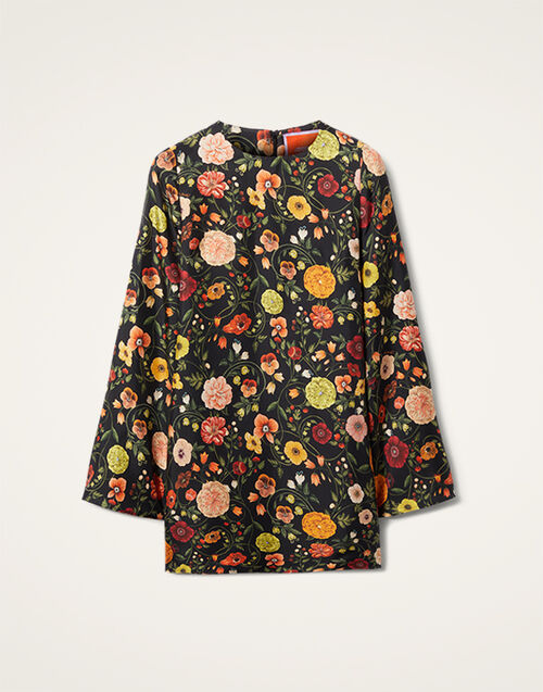 La DoubleJ Mini Supreme Swing Dress Botticelli Black DRE0652SIL001CEL01BL01