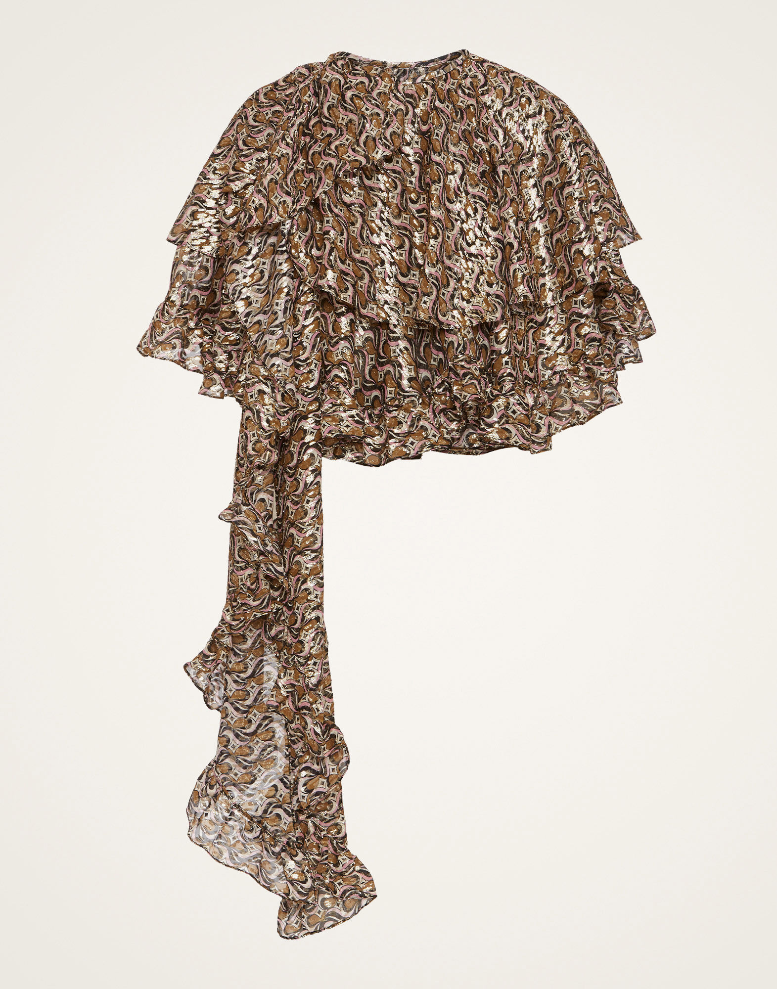 La DoubleJ Ball Drop Mini Cape Jive Pink SCA0056FCP006JIV01PI01