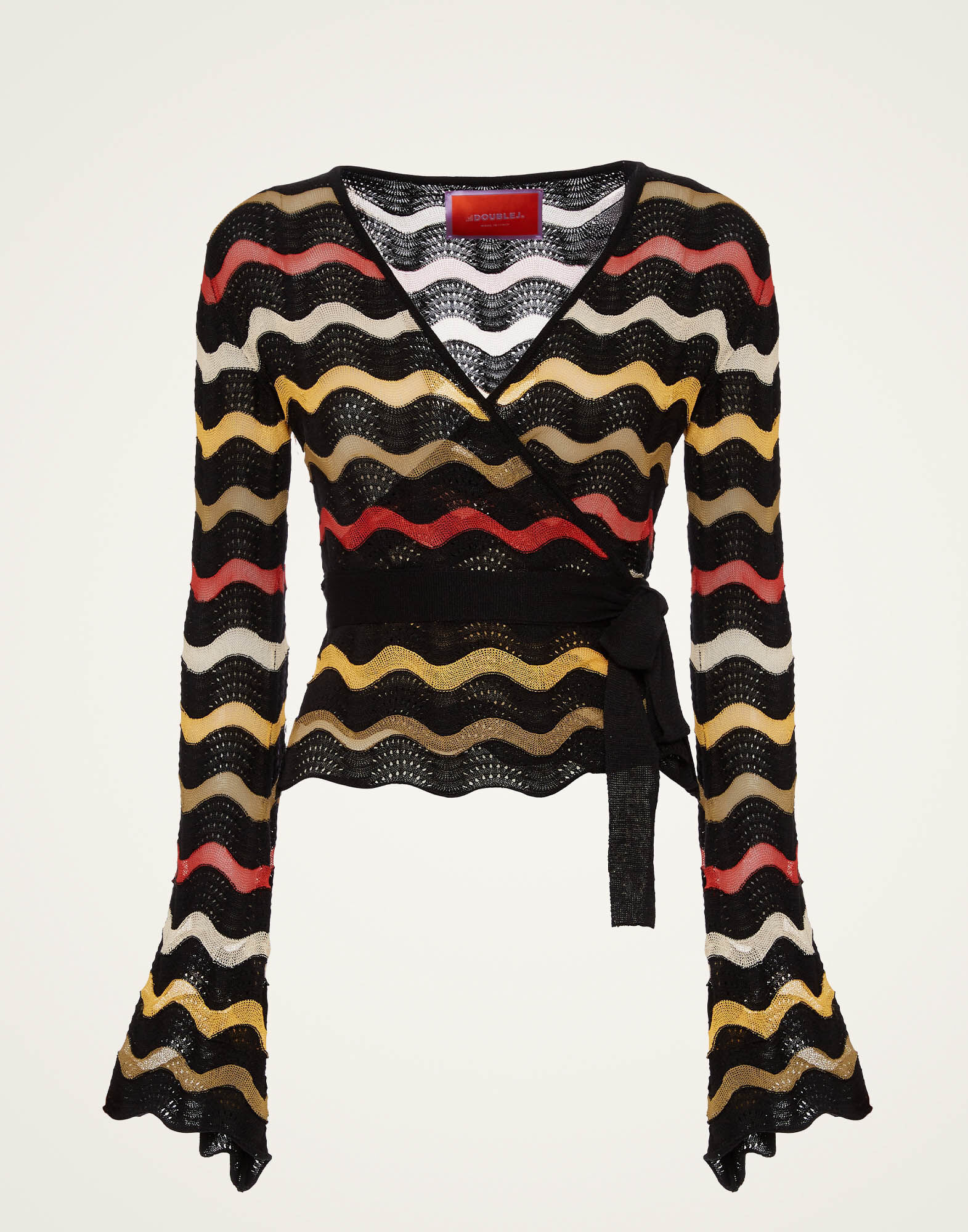 La DoubleJ Zephyr Top Black PUL0200KNI112VA247BL01