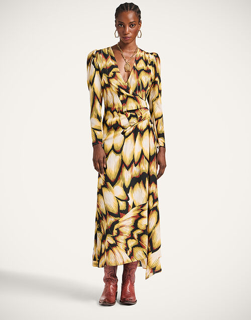 La DoubleJ Femme Dress Monarch Black DRE0960CRE001MNR01BL01