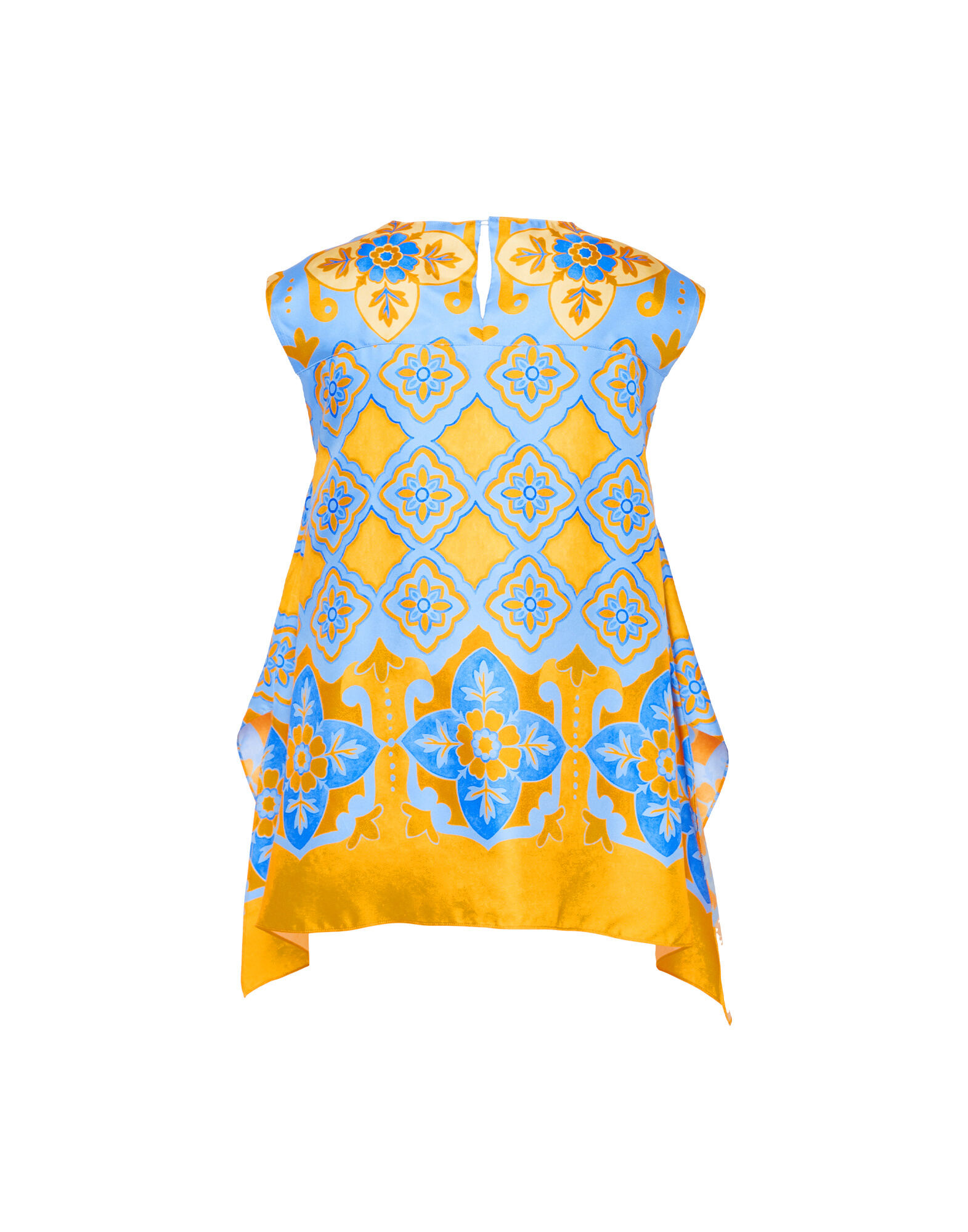 La DoubleJ San Carlo Top Partenope Light Blue TOP0092SIL001PRT01BU01