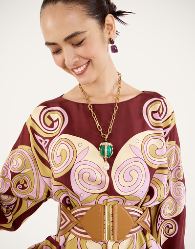 women's muumuu dresses Crimson Shadow Dress Black & Red Leaf Print, Velvet Collar %2043.5%20%20X Old Lady Women's Muumuu Dresses